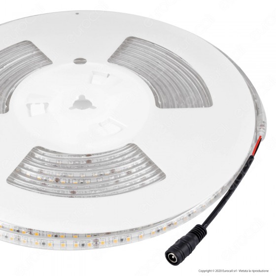 V-Tac VT-2835 Striscia LED SMD 2835 7,2W/m 24V Monocolore 120 LED/metro IP65 - Bobina da 10 metri - SKU 2625 / 2626 / 2627 V-Tac VT-2835 Striscia LED SMD 2835 7,2W/m 24V Monocolore 120 LED/metro IP65 - Bobina da 10 metri - SKU 2625 / 2626 / 2627