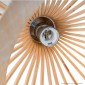 Immagine 3 - V-Tac VT-3450 Lampadario a Sospensione in Legno con Portalampada per