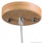Immagine 5 - V-Tac VT-3450 Lampadario a Sospensione in Legno con Portalampada per