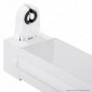 Immagine 2 - V-Tac VT-12020 Plafoniera Singola per Tubo LED T8 da 120cm - SKU 6054