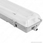 Immagine 1 - Life Plafoniera Doppia Impermeabile per 2 Tubi LED T8 da 60cm - mod.