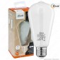 Immagine 1 - iDual Lampadina LED E27 Filament 9W Bulb ST64 Changing Color
