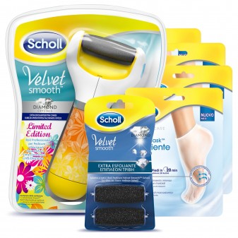 Kit Scholl Foot Care Pedimask e Velvet Smooth