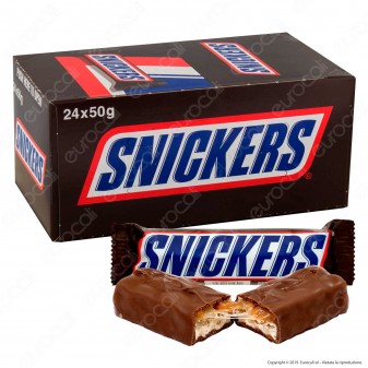 Snickers Snack con Arachidi Croccanti e Caramello Ricoperto di