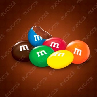 M&M's Choco Confetti con Morbido Cioccolato - Box con 24 Bustine da