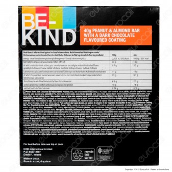 Be-Kind Snack con Burro di Arachidi e Cioccolato Fondente - 1