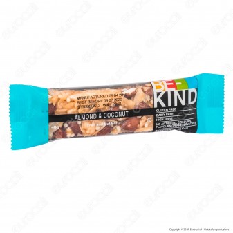 Be-Kind Snack con Mandorle e Cocco - 1 Barretta da 40g