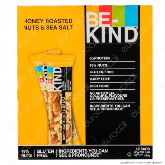 Be-Kind Snack con Frutta Secca Tostata al Miele e Sale Marino - 1