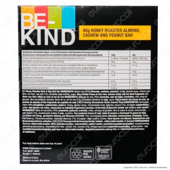 Be-Kind Snack con Frutta Secca Tostata al Miele e Sale Marino - 1