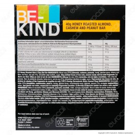Be-Kind Snack con Frutta Secca Tostata al Miele e Sale Marino - 1