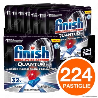 [EBAY] Finish Powerball Quantum Ultimate per Lavastoviglie - 224 Pastiglie