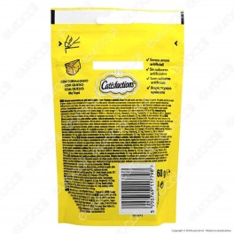 Catisfactions Snack al Formaggio per Gatti - Confezione 60g
