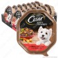 Immagine 1 - Cesar Ricette di Campagna Cibo per Cani con Manzo, Pasta e Carote in