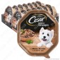 Immagine 1 - Cesar Ricette di Campagna Cibo per Cani con Manzo e Tacchino in Salsa