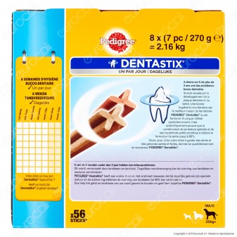 Pedigree Dentastix Large per l'igiene orale del cane - Confezione da