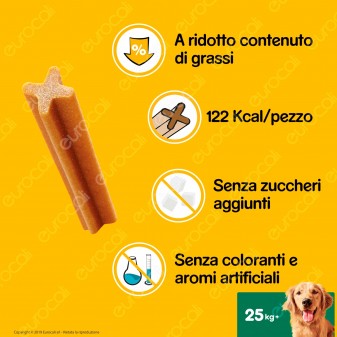 Pedigree Dentastix Large per l'igiene orale del cane - Confezione da
