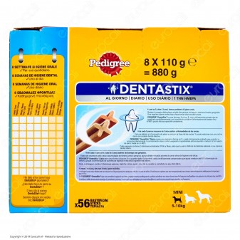 Pedigree Dentastix Small per l'igiene orale del cane - Confezione da