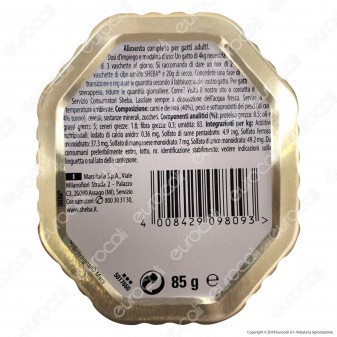 Sheba Sauce Lover Cibo per Gatti con Tonno in Salsa - 22 Vaschette da