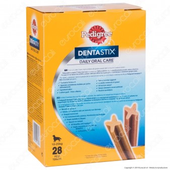 Pedigree Dentastix Medium per l'igiene orale del cane - Confezione da