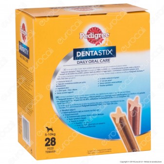 Pedigree Dentastix Small per l'igiene orale del cane - Confezione da