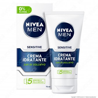 Nivea Man Sensitive Crema Idratante - Confezione da 75ml