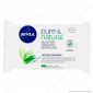 Immagine 1 - Nivea Pure & Natural Salviettine Struccanti e Rinfrescanti