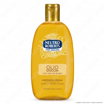 Neutro Roberts Olio Doccia con Olio Naturale di Argan - Flacone da