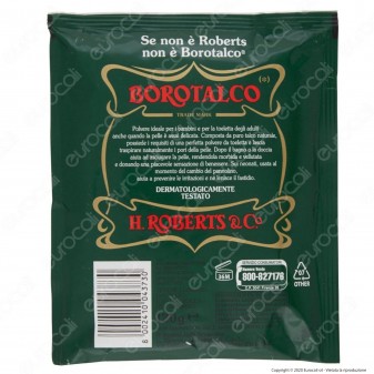 Borotalco Roberts Talco in Polvere - Busta da 120g