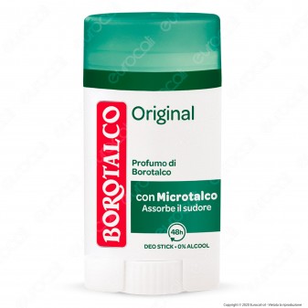 Borotalco Roberts Deodorante Stick con Microtalco - Flacone da 40ml