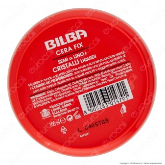 Bilba Styling Cera Fix Semi di Lino e Cristalli Liquidi Modellante