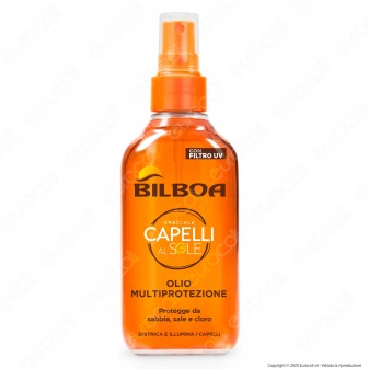 Bilboa Olio Multiprotezione Capelli - Flacone da 150ml