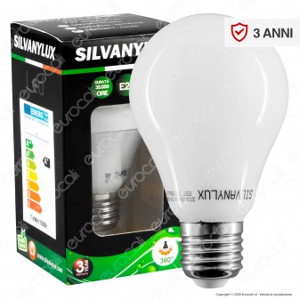 Silvanylux Lampadina LED E27 7W Bulb A60 Dimmerabile - mod. GRN420/1 / GRN420/N / GRN420