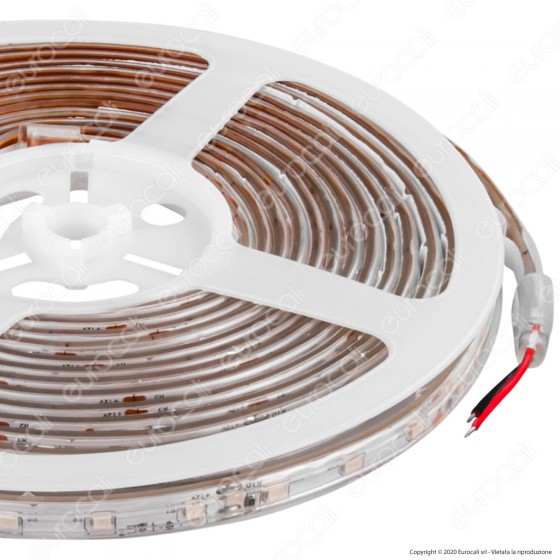 V-Tac Striscia LED 3528 Impermeabile Monocolore - 4 Colori a Scelta - Bobina da 5 metri - SKU 2035 / 2036 / 2033 / 2034 V-Tac Striscia LED 3528 Impermeabile Monocolore - 4 Colori a Scelta - Bobina da 5 metri - SKU 2035 / 2036 / 2033 / 2034