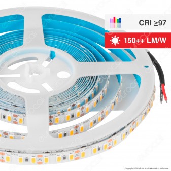 V-Tac Striscia LED SMD5730 18W/m Monocolore 120 LED/metro Bobina da 5 metri - SKU 2162 / 2163 / 2161