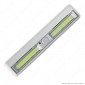 Immagine 1 - Velamp Smarty Luce LED 3W a Batteria Reglette con Sensore di