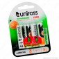 Immagine 1 - Uniross Pile Ricaricabili Hybrio AA / HR6 Ni-MH 1,2V 900mAh - Blister