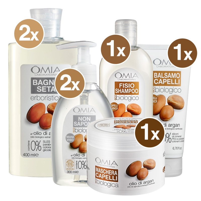 Kit Detergenza Argan Kit Detergenza Argan