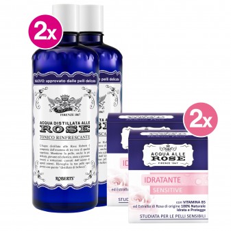 Kit Tonico + Idratante Sensitive