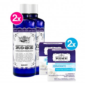Kit Tonico + Idratante Rivitalizzante