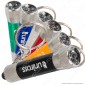 Immagine 1 - Uniross Torcia LED 3W Portachiave Tascabile in Alluminio a Batterie