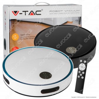 V-Tac VT-5522 Robot Aspirapolvere con Telecomando - SKU 8659 / 8660