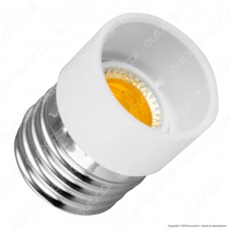 LED Line Adattatore per Lampadine da E27 a E14 - mod. 242076