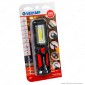 Immagine 2 - Velamp IS404 Lampada da Lavoro 1+8 LED Multifunzione - mod.IS404