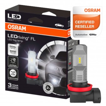 Osram LEDriving Fog Lamp Fari LED Antinebbia 8,2W - 2 Lampadine Retrofit Attacco Compatibile con H8 / H11 / H16