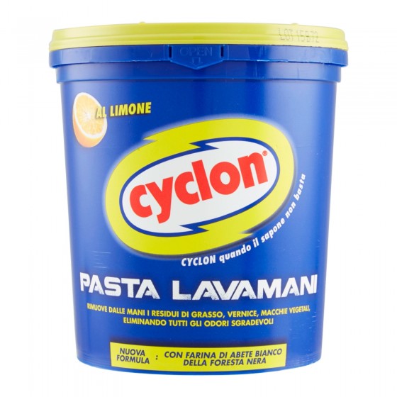 Cyclon Pasta Lavamani al Limone - Barattolo da 1 Litro Cyclon Pasta Lavamani al Limone - Barattolo da 1 Litro