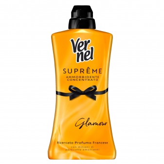 Vernel Supreme Glamour Ammorbidente Concentrato Profumo Francese - Flacone da 1.100ml