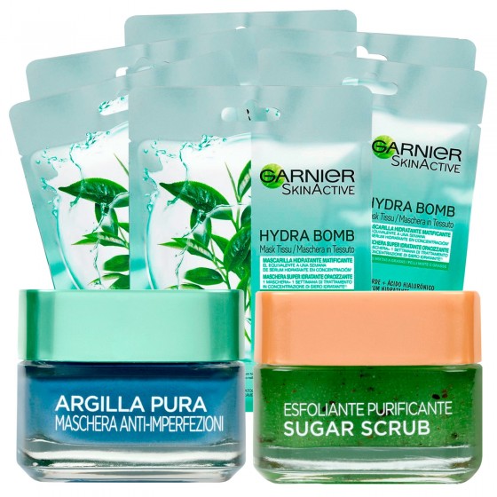 Kit Routine Viso Pelli Grasse