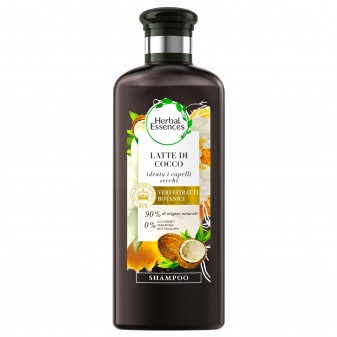 Herbal Essences Shampoo Idratante Capelli Latte di Cocco - Flacone da 250ml