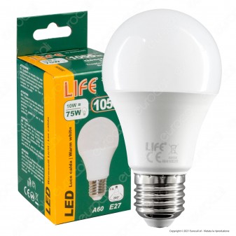Life Lampadina LED E27 12W Bulb A60 - mod. 39.920304C / 39.920304N / 39.920304F
