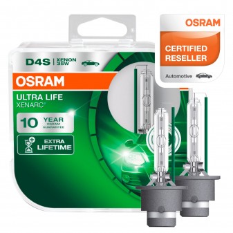 Osram Ultra Life Xenarc Fari Xeno 35W - 2 Lampadine D4S